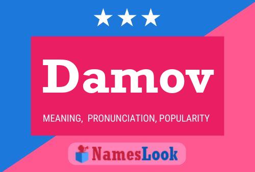 Damov Name Poster