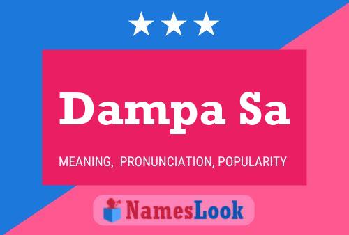 Dampa Sa Name Poster