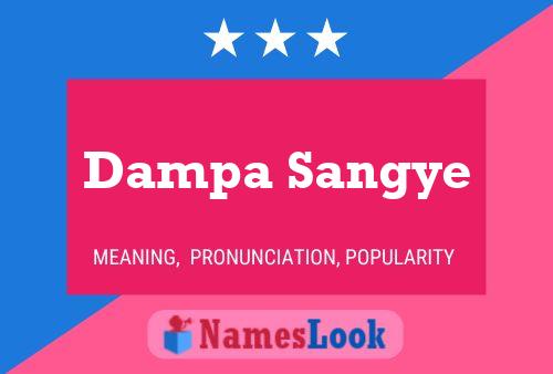 Dampa Sangye Name Poster