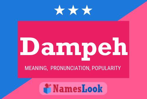 Dampeh Name Poster