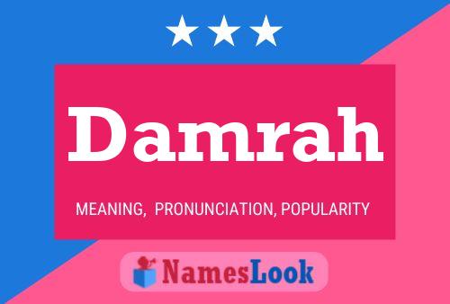 Damrah Name Poster