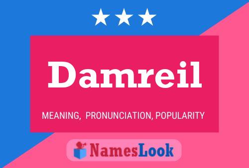 Damreil Name Poster