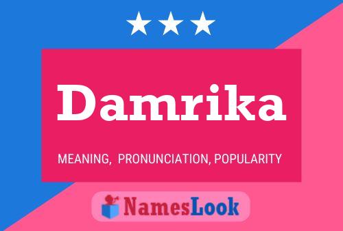 Damrika Name Poster