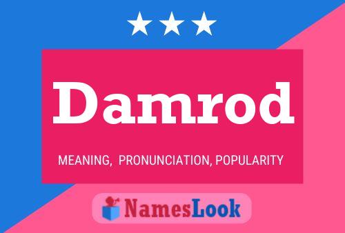 Damrod Name Poster