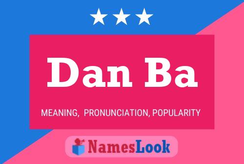 Dan Ba Name Poster