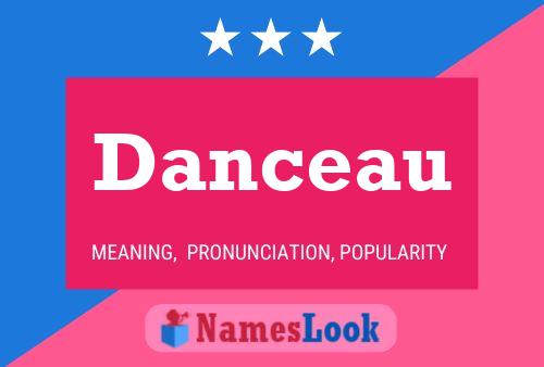 Danceau Name Poster