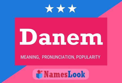 Danem Name Poster