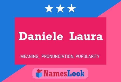 Daniele  Laura Name Poster