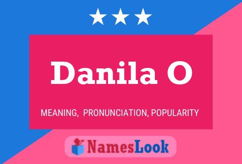 Danila O Name Poster