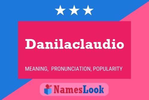 Danilaclaudio Name Poster