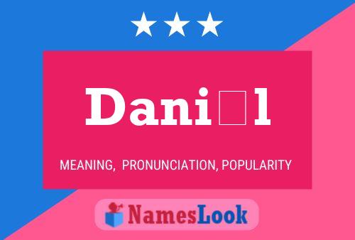 Daniël Name Poster