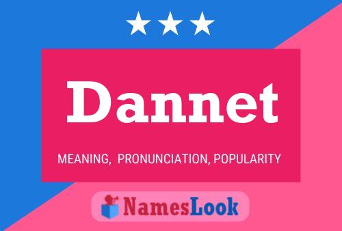 Dannet Name Poster