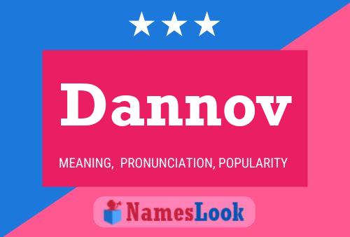 Dannov Name Poster