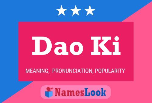 Dao Ki Name Poster