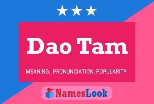 Dao Tam Name Poster