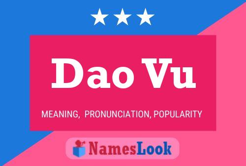 Dao Vu Name Poster