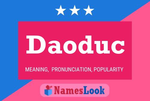 Daoduc Name Poster