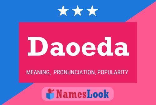 Daoeda Name Poster