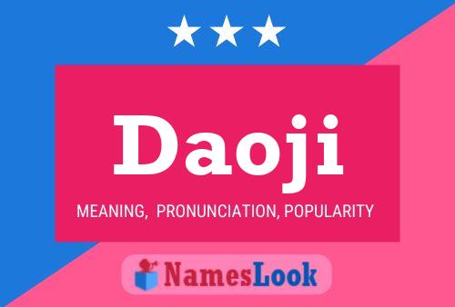 Daoji Name Poster