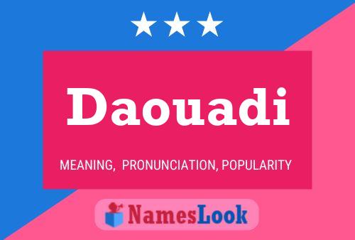 Daouadi Name Poster