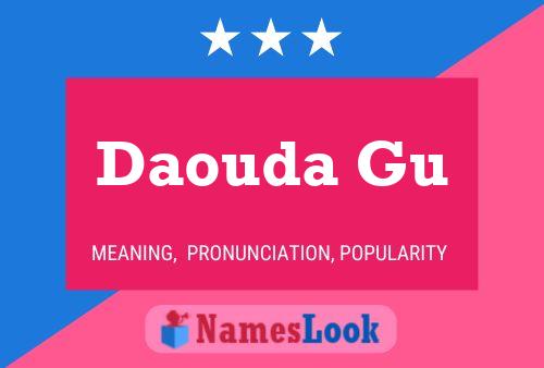 Daouda Gu Name Poster