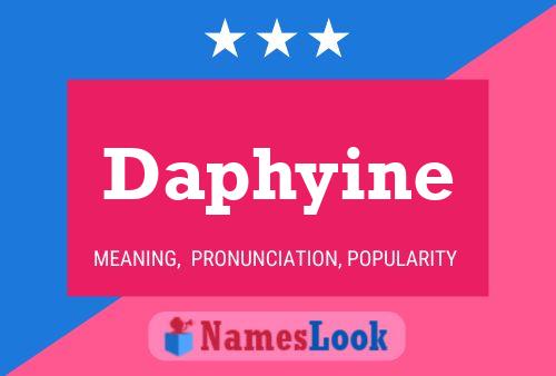 Daphyine Name Poster