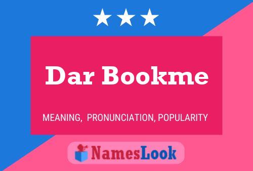 Dar Bookme Name Poster