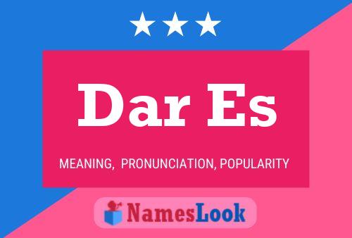 Dar Es Name Poster