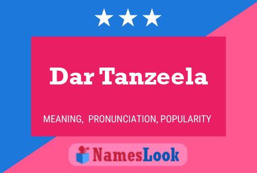 Dar Tanzeela Name Poster