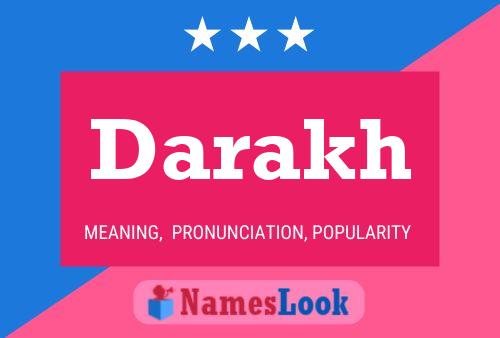 Darakh Name Poster