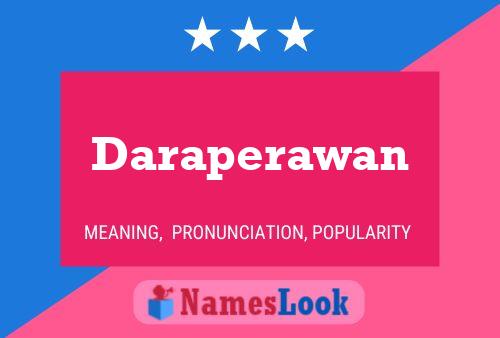 Daraperawan Name Poster