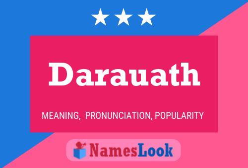 Darauath Name Poster