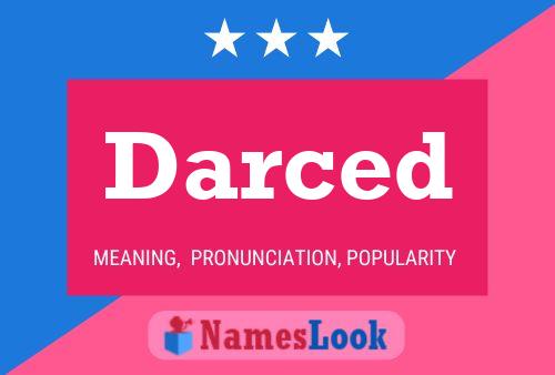 Darced Name Poster