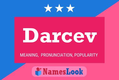 Darcev Name Poster