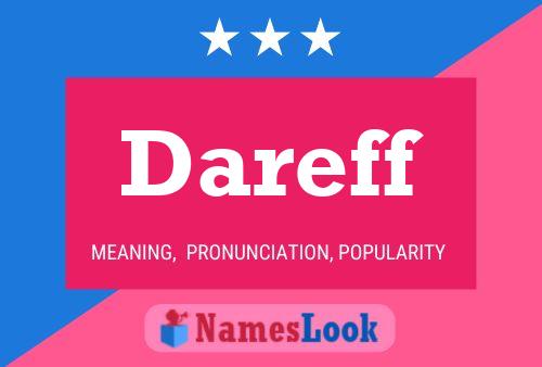 Dareff Name Poster