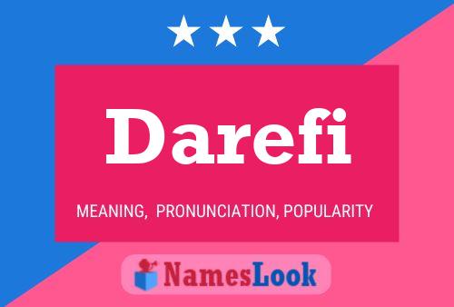 Darefi Name Poster