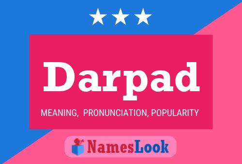 Darpad Name Poster