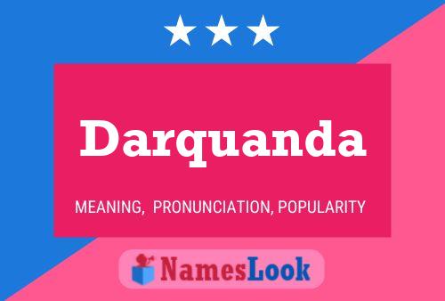 Darquanda Name Poster