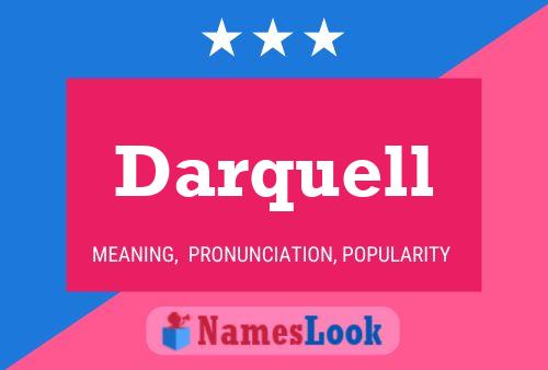 Darquell Name Poster