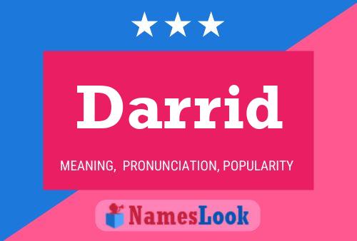 Darrid Name Poster