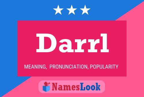 Darrl Name Poster