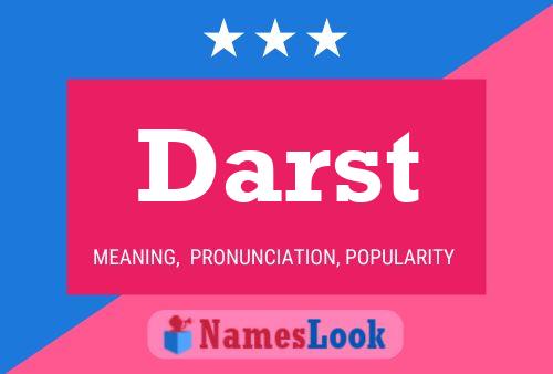 Darst Name Poster