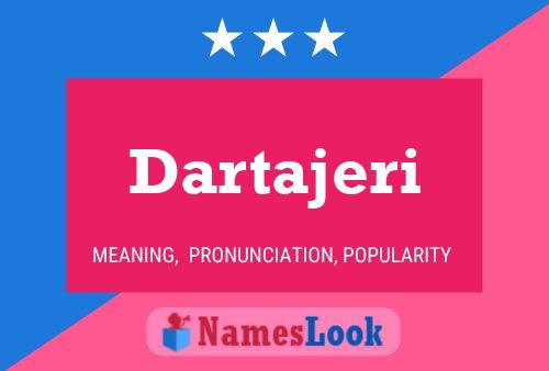 Dartajeri Name Poster