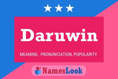 Daruwin Name Poster