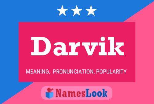 Darvik Name Poster