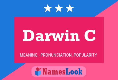 Darwin C Name Poster