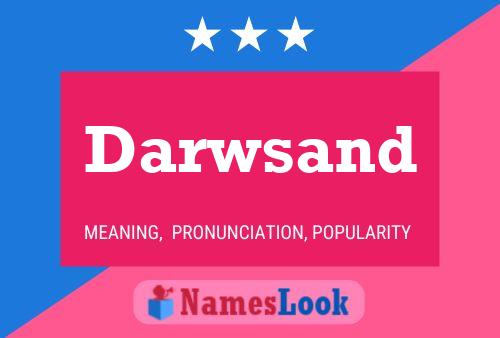 Darwsand Name Poster