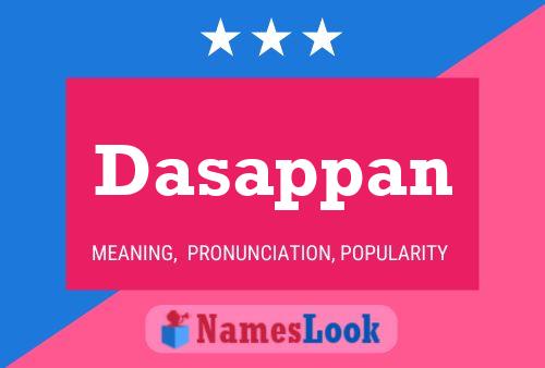 Dasappan Name Poster