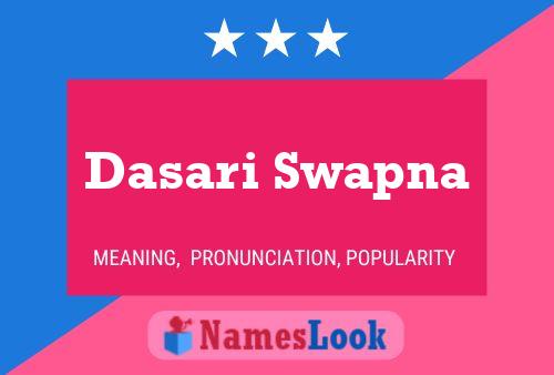 Dasari Swapna Name Poster