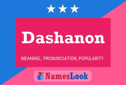 Dashanon Name Poster